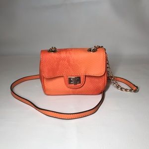 Charming Charlie orange purse